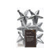 Decoris Weihnachtsanhänger Stern Silber Ø7cm 6 Stk