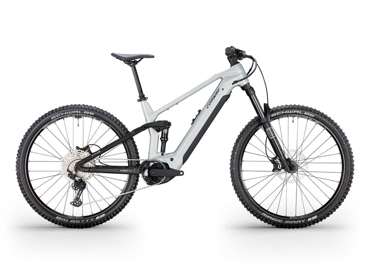Conway Electric MTB Full-Suspension Xyron St. 4.0 (#1) eBike con.xyron st 4.0 29 44 12sp Voll Sus.si Bl