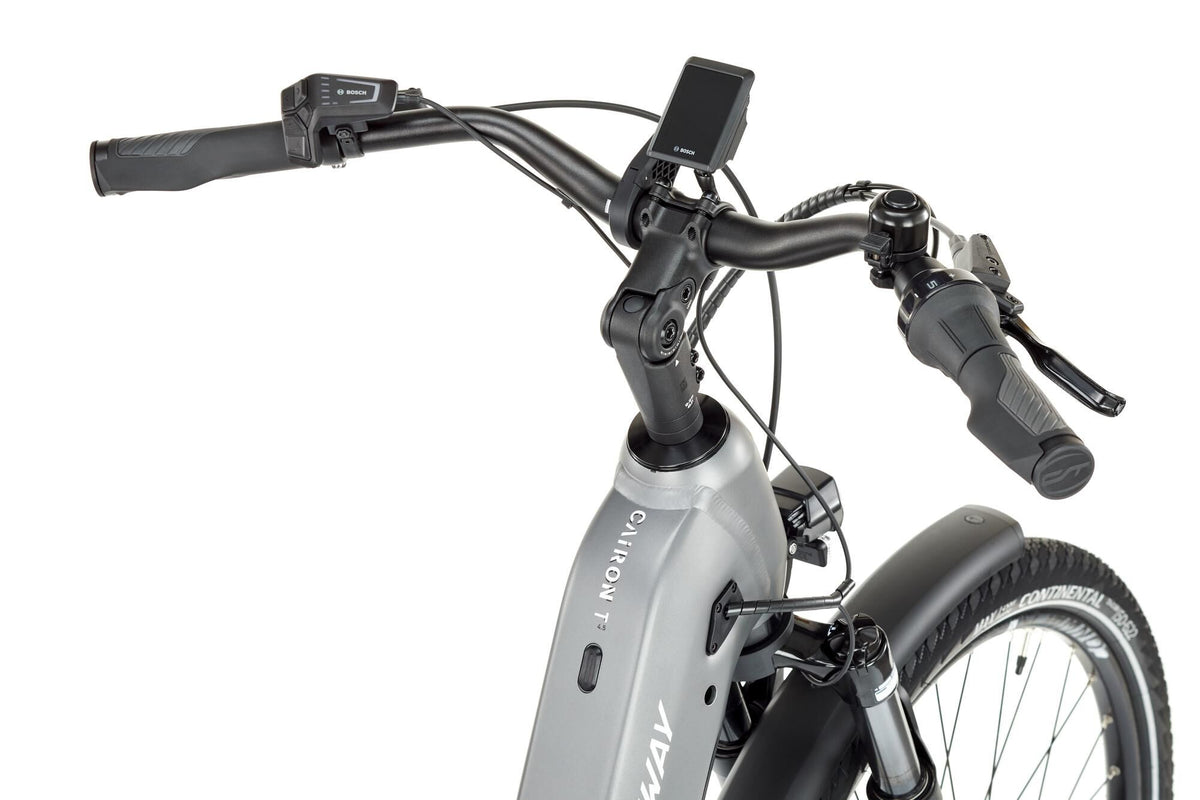 Conway Electric Trekking Bike Cairon T 4,5 (#1) eBike con.cairon t 4,5 28 42 5sp Grau