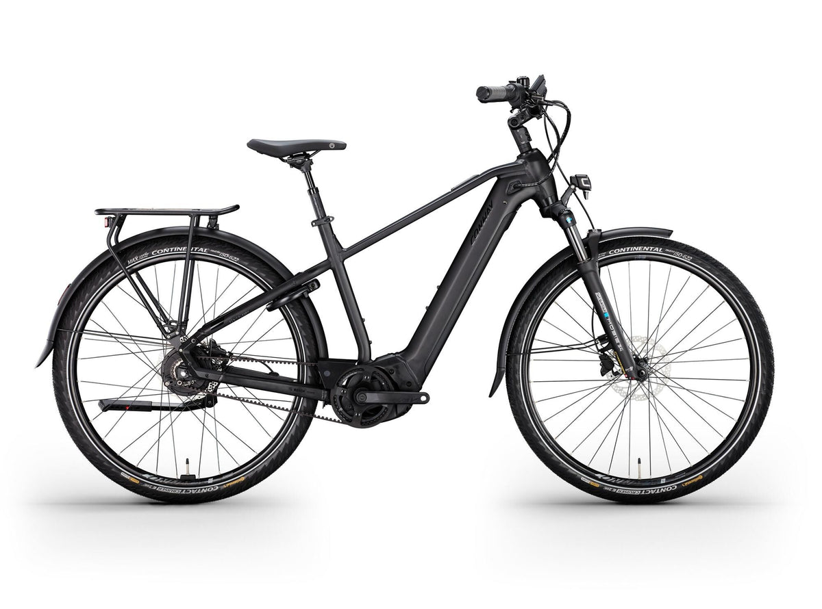 Conway Electric Trekking Bike Cairon T 6.0 (#1) Ebike Con.Cairon T 6.0 28 41 Env. Durchmesser. Schwarz