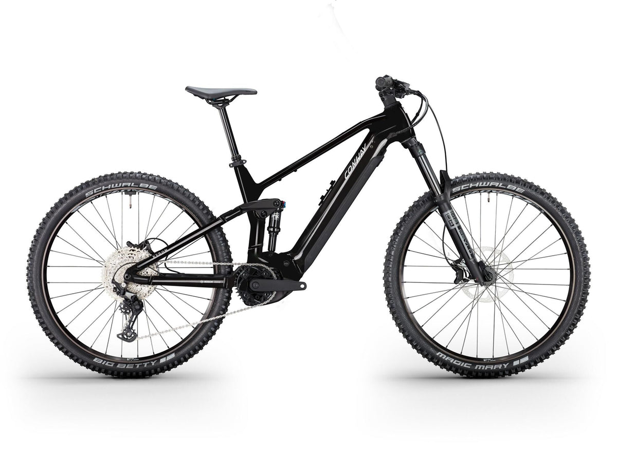 Conway Electric MTB Full-Suspension Xyron St. 4.0 (#1) Ebike Con.Xyron St. 4.0 29 39 12sp Full Sus.Black