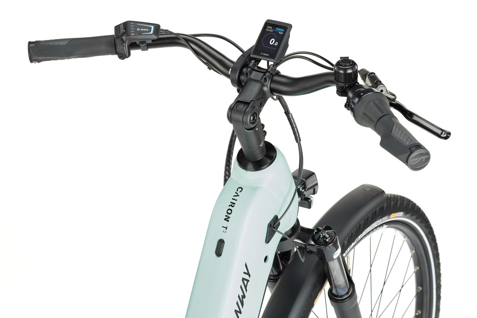 Conway Electric Trekking Bike Cairon T 4,5 (#1) eBike con.cairon t 4,5 28 50 5sp Mint Minze