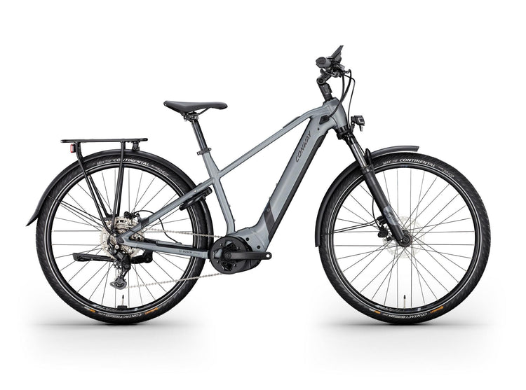 Conway Electric Trekking Bike Cairon T 3.0 750 SE (#1) eBike Conw. Cairon T 3.0 750 SE 28 49 9sp Sil. bl.