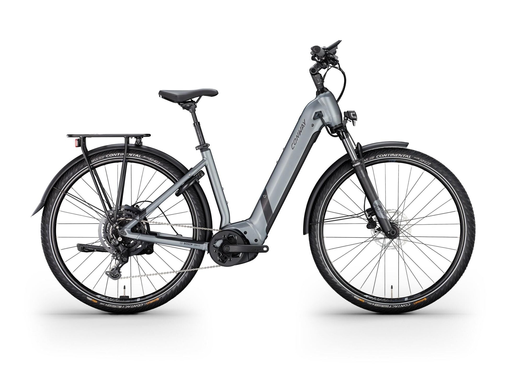 Conway Electric Trekking Bike Cairon T 3.0 750 SE (#1) eBike Conw. Cairon T 3.0 750 SE 28 50 9sp Sil. bl.