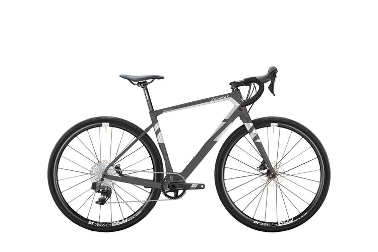 Conway Gravel Grv 10.0 SE (#1) Fahrrad GRV 10.0 SE 28 45 Durchmesser. 12sp Grau