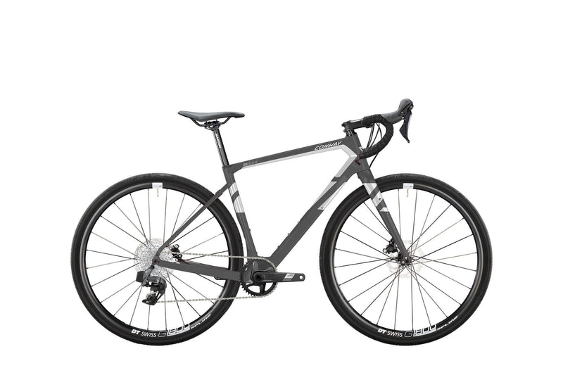 Conway Gravel Grv 10.0 SE (#1) Fahrrad GRV 10.0 SE 28 45 Durchmesser. 12sp Grau
