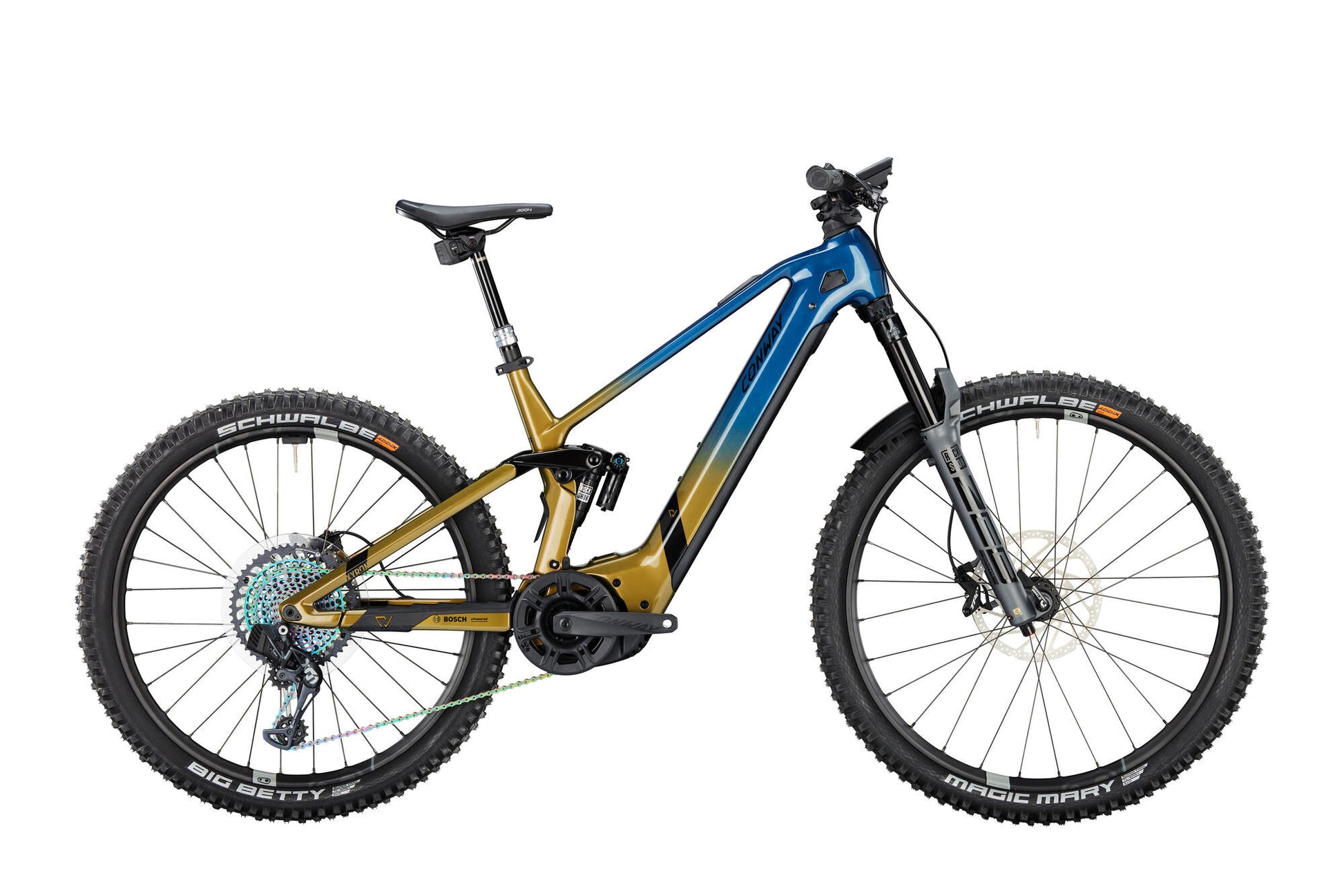Conway Electric MTB Full-Suspension Xyron S 9,9 mx Kohlenstoffmod. 23