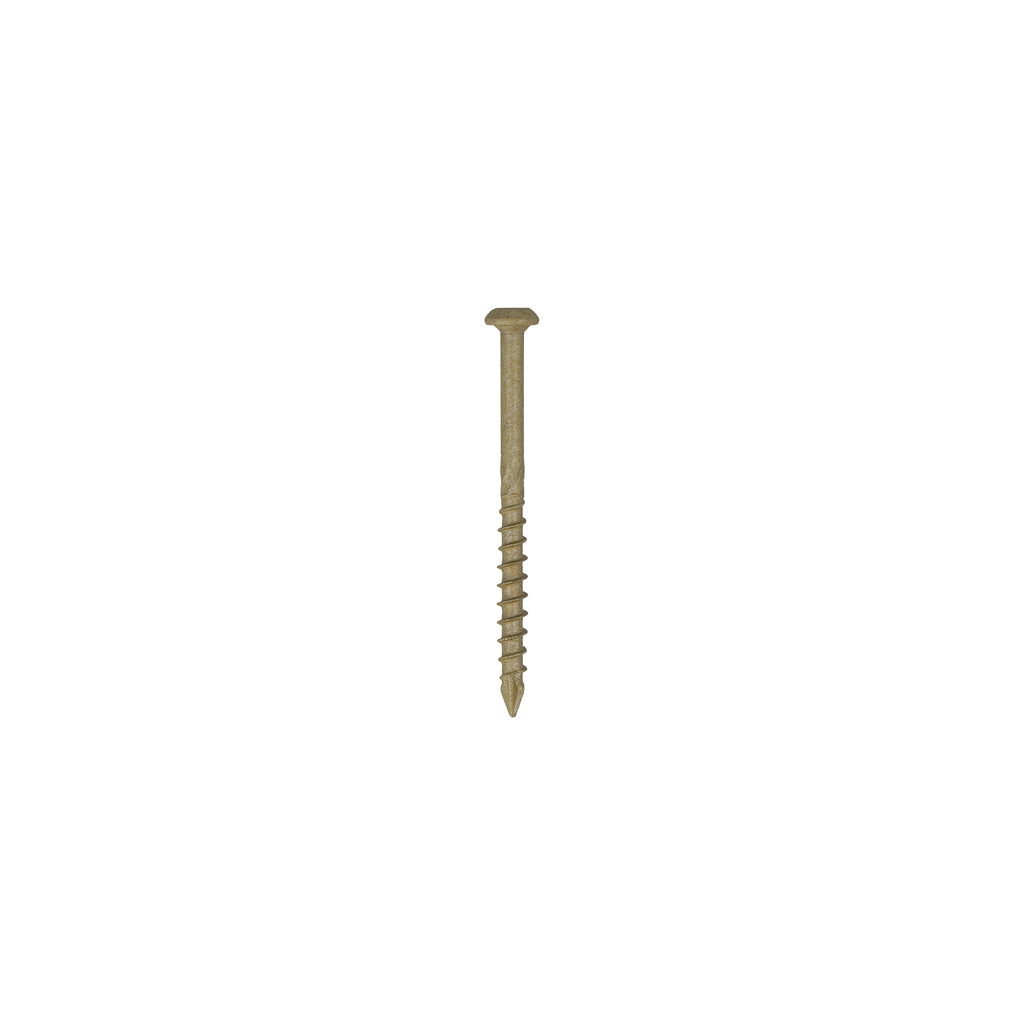 Dynaplus Fassadenschraube AR-Bronze Zylinderkopf Teilgewinde Torx TX20 ​​4,5x60 30 | 200 Stück - 0284.08.34001