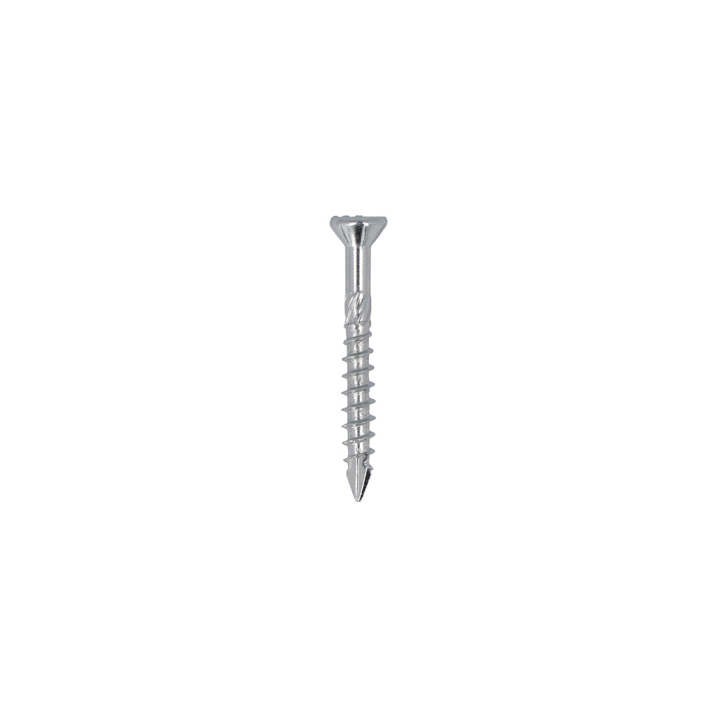 Dynaplus MDF-Schraube verzinkt Flachkopf Teilgewinde-75° Torx TX15 3,5x50 28 | 200 Stück - 0287.01.17901