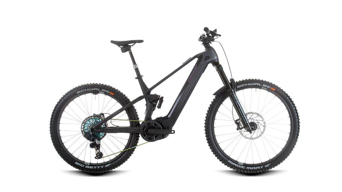 Conway Electric MTB Full-Suspension Xyron S 9,9 mx Kohlenstoffmod. 22