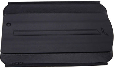 Curana -Batterieabdeckungsbatt. Cover Wrap Wave Trapez. Schwarz