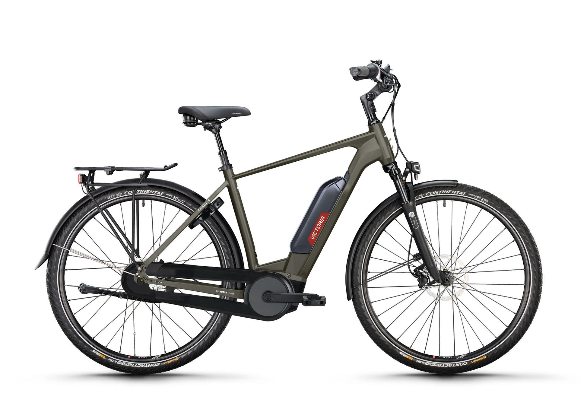 Victoria Electric Trekking Bike Cysalo 9 (#1) eBike Vict.Cysalo 9 28 52 Durchmesser. 7sp warmes Anth.