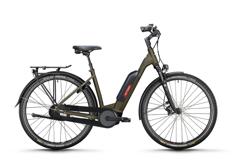 Victoria Electric Trekking Bike Cysalo 9 (#1) Ebike Vict.Cysalo 9 28 52 niedriger Eingang 7sp FW Gray