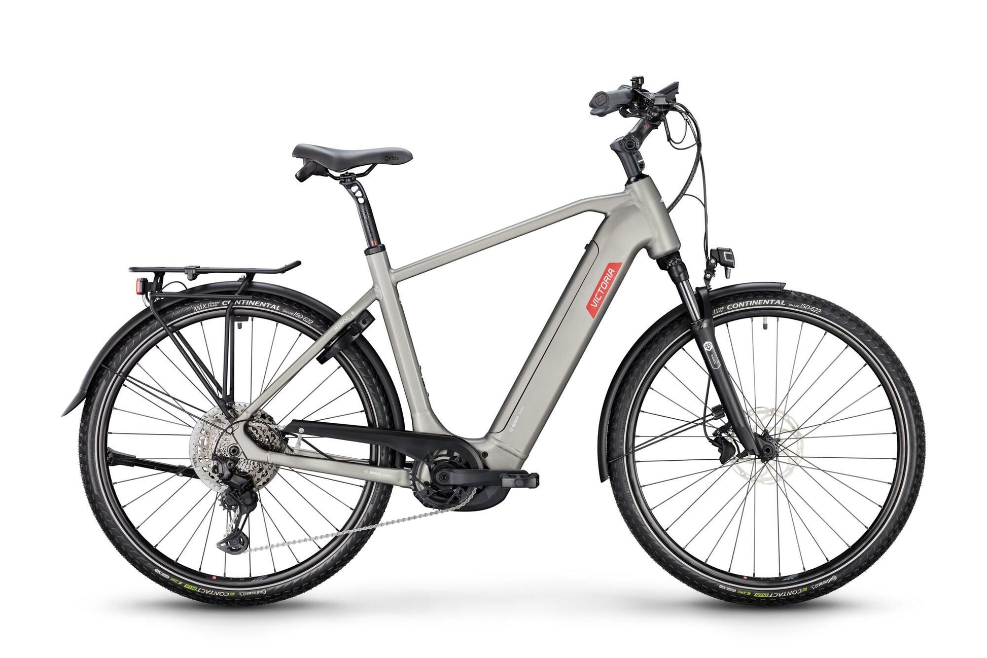 Victoria Electric Trekking Bike Manoc 6 (#1) Ebike Vict. Manoc 6 28 50 11sp Weiß