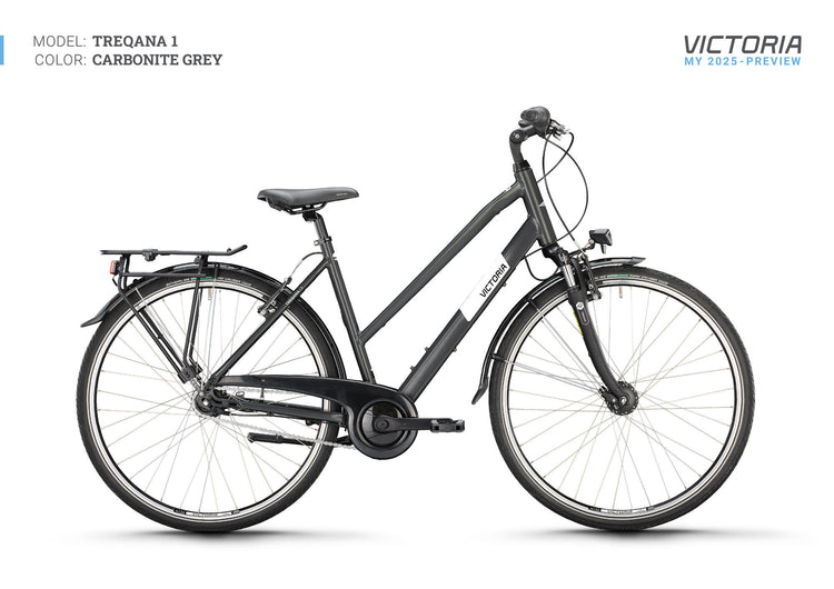Victoria Trekkingrad Treqana 1 (#1) Rad Treqana 1 28 55 Stufen. 7gg Kohlenhydrate. grau