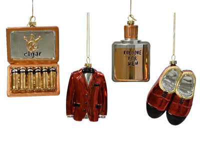 Decoris Weihnachtsanhänger aus Kunststoff für Herrenaccessoires