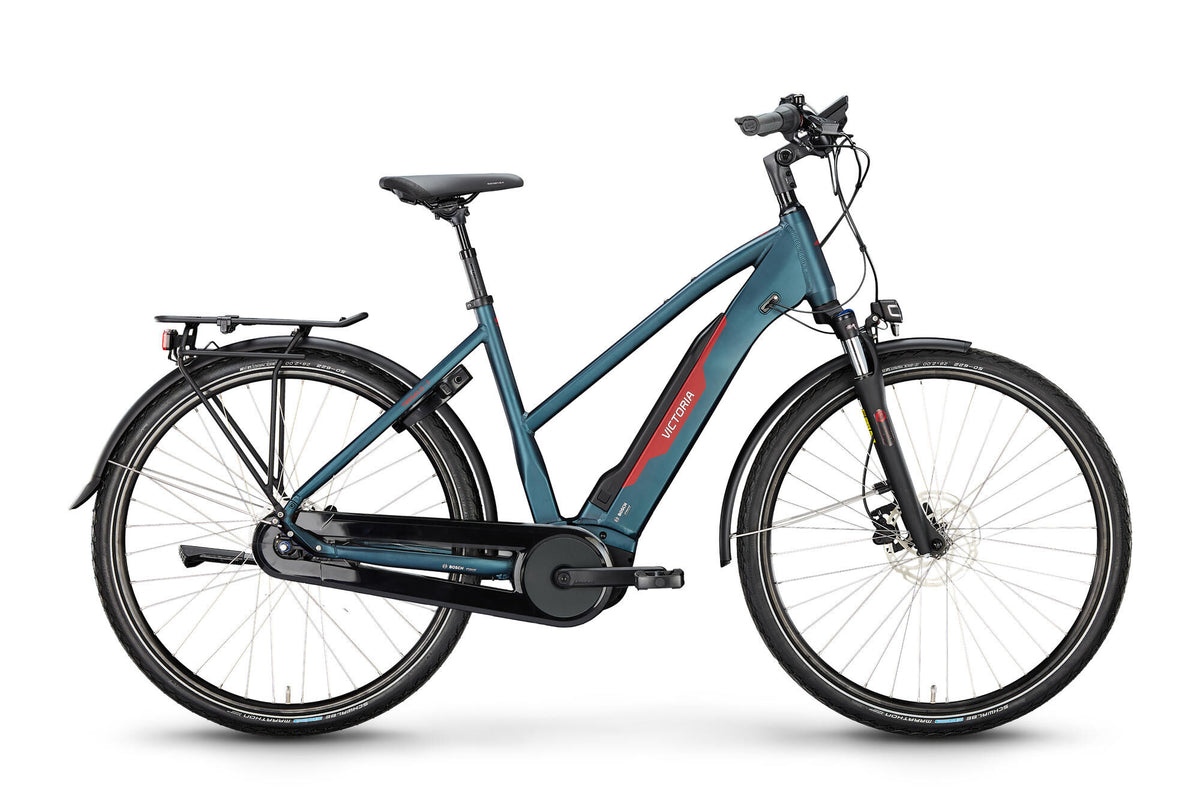 Victoria Electric Trekking Bike Tresalo 7H Mod. 24 eBike Vic.Tresalo 7H 28 53 Trap.7sp FW D. Night