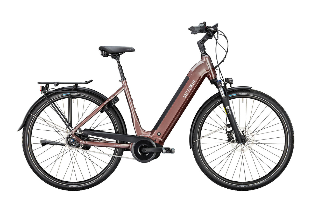 Victoria Electric Trekking Bike Tresalo 13 (#1) Ebike Vict. Tresalo 13 28 44 5sp CB Kupfer