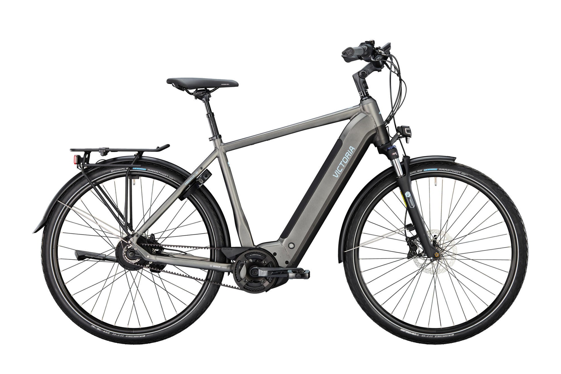 Victoria Electric Trekking Bike Tresalo 17 (#1) Ebike Vict. Tresalo 17 28 50 Env. Fledermaus schwarz