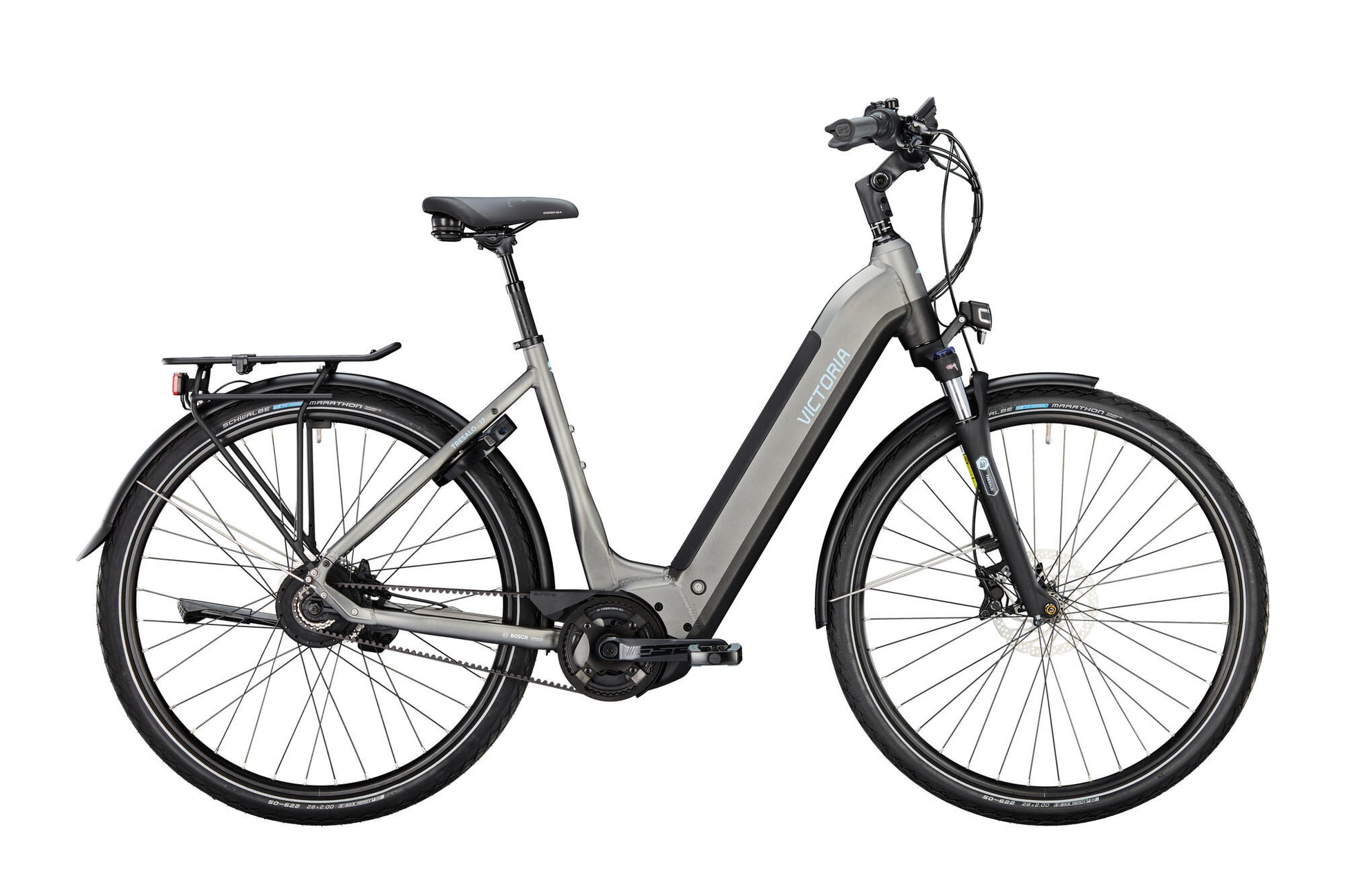 Victoria Electric Trekking Bike Tresalo 17 (#1) Ebike Vict. Tresalo 17 28 52 Env. Wellenschläger schwarz