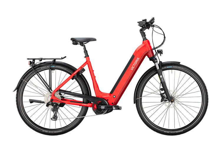 Victoria Electric Trekking Bike Tresalo 14 (#1) Ebike Vict. Tresalo 14 28 48 10sp Wave Inf. Rot