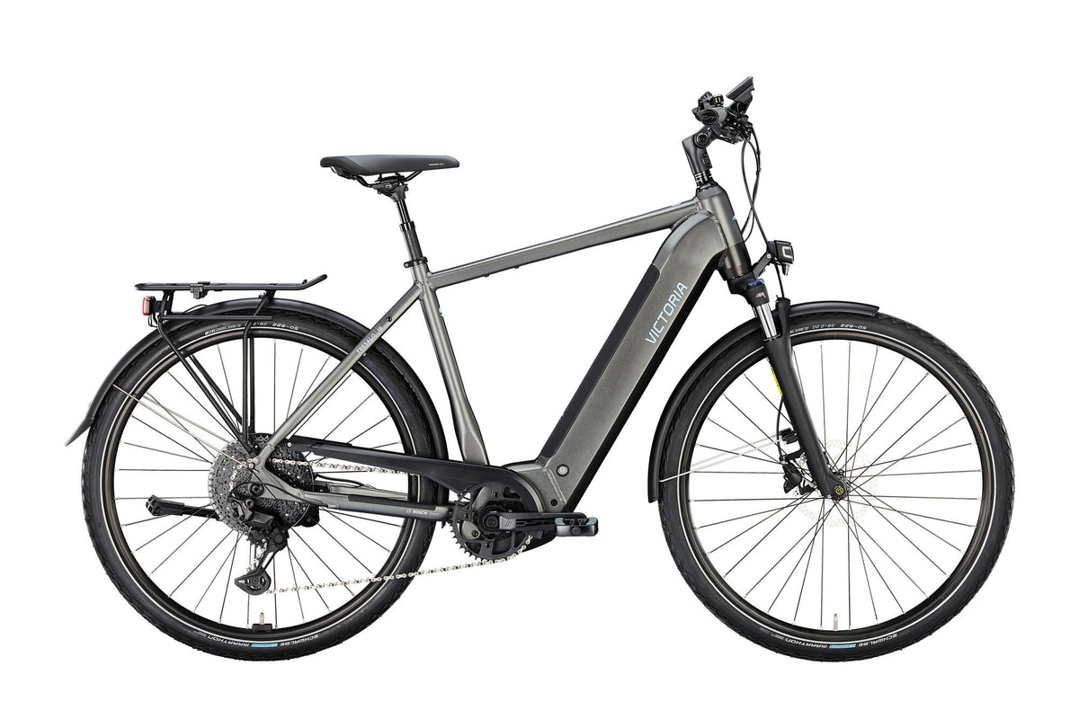 Victoria Electric Trekking Bike Tresalo 16 (#1) Ebike Vict. Tresalo 16 28 50 11sp Bat Black