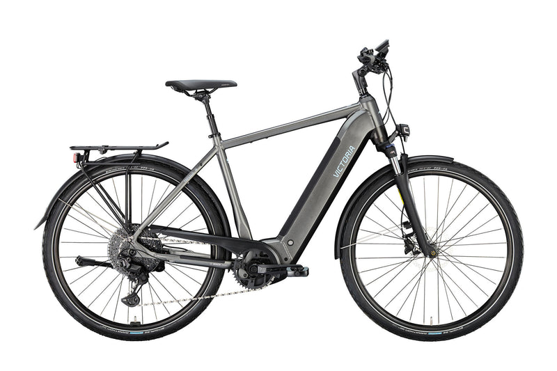 Victoria Electric Trekking Bike Tresalo 16 (#1) Ebike Vict. Tresalo 16 28 50 11sp Bat Black