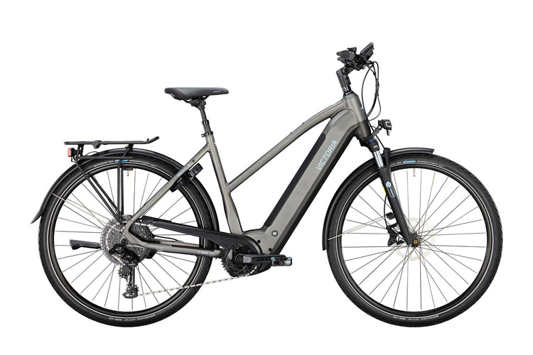 Victoria Electric Trekking Bike Tresalo 16 (#1) Ebike Vict. Tresalo 16 28 53 11sp Trap.bat schwarz