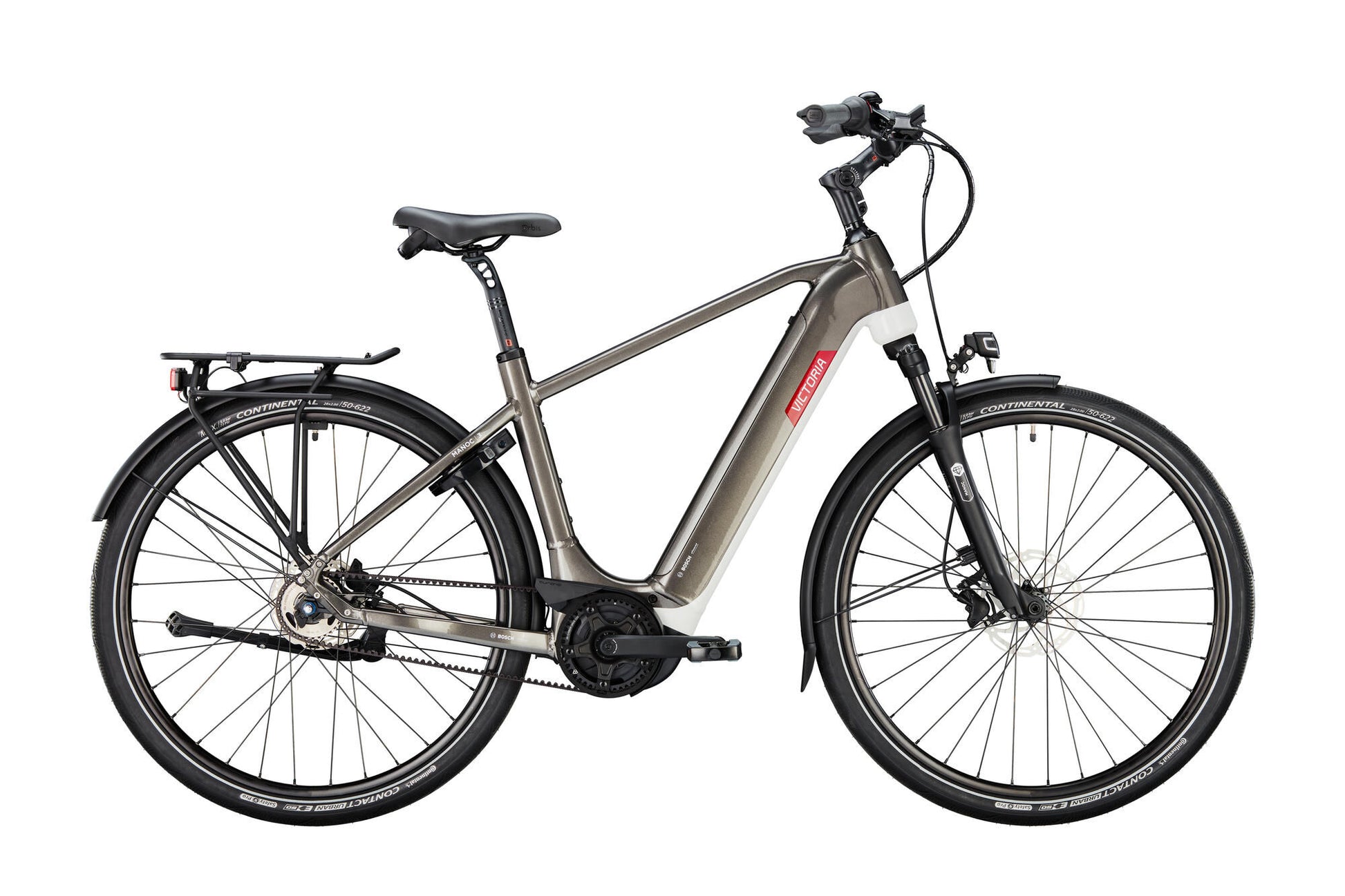 Victoria Electric Trekking Bike Manoc 3 (#1) Ebike Vict. Manoc 3 28 54 Durchmesser. 5sp CB Quarzgrau