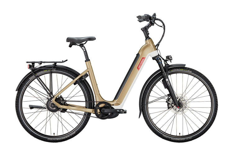 Victoria Electric Trekking Bike Manoc 7 (#1) Ebike Vict. Manoc 7 28 58 Env. Wellengrau