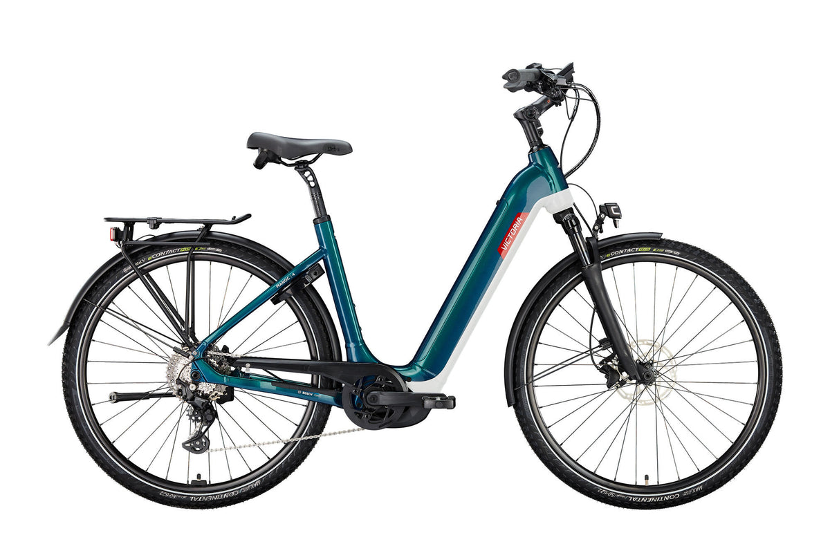 Victoria Electric Trekking Bike Manoc 4 Mod. 24 eBike Vict.Manoc 4 28 50 Wave 10sp FliPlop Pet.