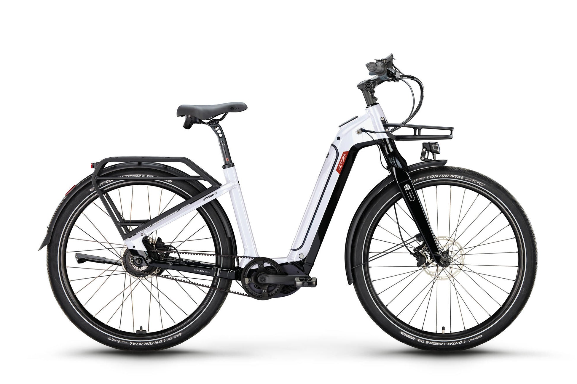Victoria Electric Urban Bike Utilyon 1 (#1) E-Bike Vict. utilyon 1 29 48 5sp wellenweiß