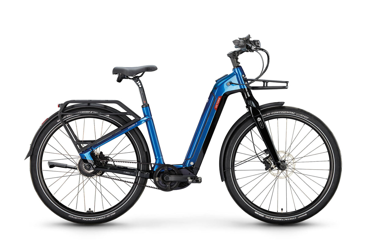Victoria elektrisches Urbanrad utilyon 3 (#1) E-Bike vict. utilyon 3 28 56 ungef. blau