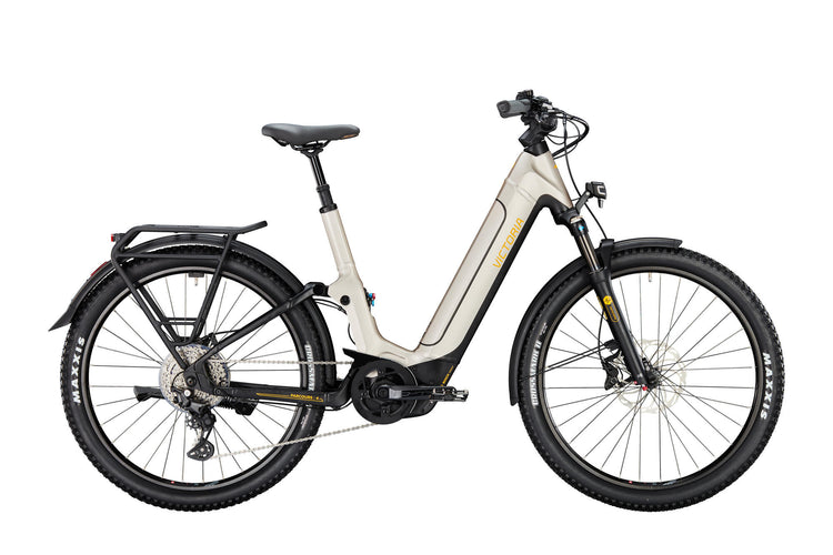 Victoria Elektro-Vollfederung Trail 4 (#1) E-Bike Vict.Parcours 4 28 51 10 SP Wave Grey