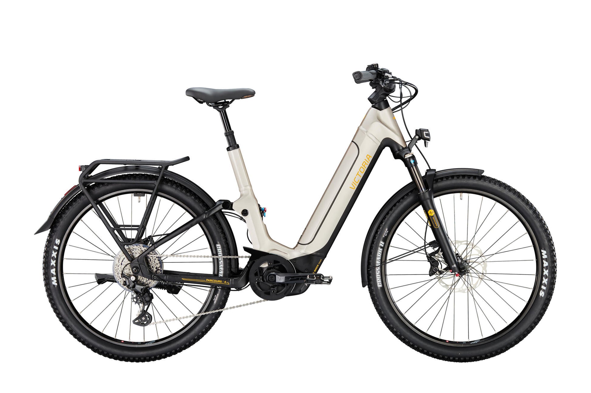 Victoria Elektro-Vollfederung Trail 4 (#1) E-Bike Vict.Parcours 4 28 46 10 SP Wave Grey