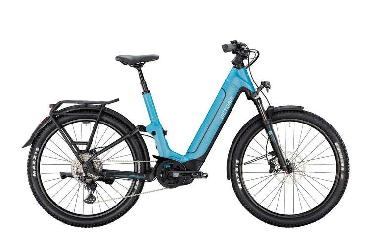 Victoria Elektro-Vollfederung Trail 4 (#1) E-Bike Vict.Parcours 4 28 56 10 SP Wave Blue