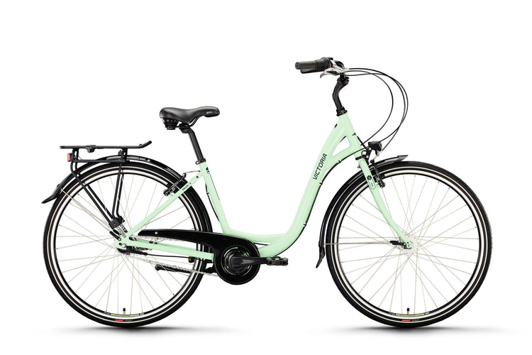 Victoria Citybike Classic 5 Mod. 24 Fahrrad Vict.Classic 5 26 45 Low Entry 7G Eisgrün