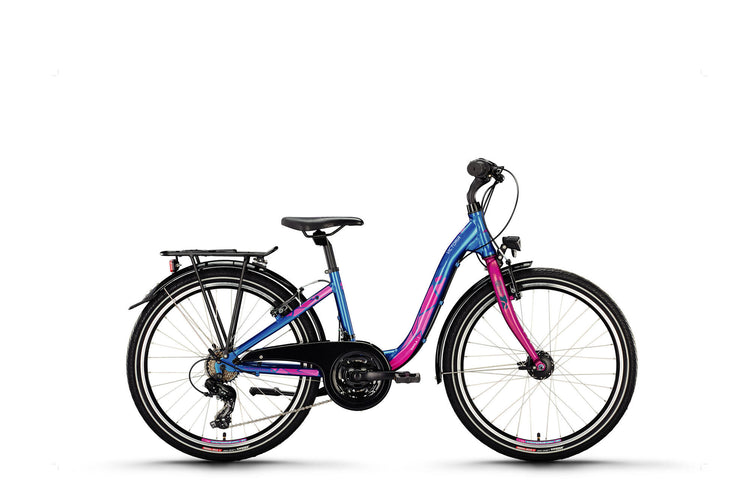 Victoria Jugendfahrrad Eqola 2 Mod. 24 Fahrrad Vict.eqola 2 24 34 Low Entry 21sp Auto.blau