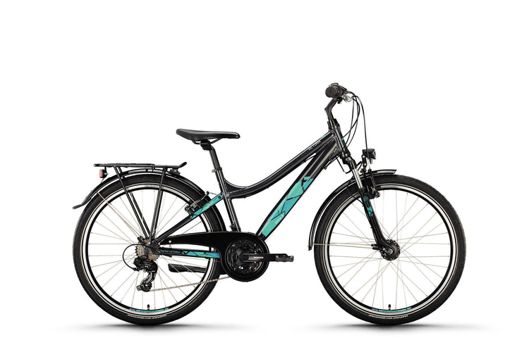 Victoria Jugendfahrrad Eqola 6 Mod. 24 Fahrrad vict.eqola 6 26 46 Durchm. 21sp platingrau
