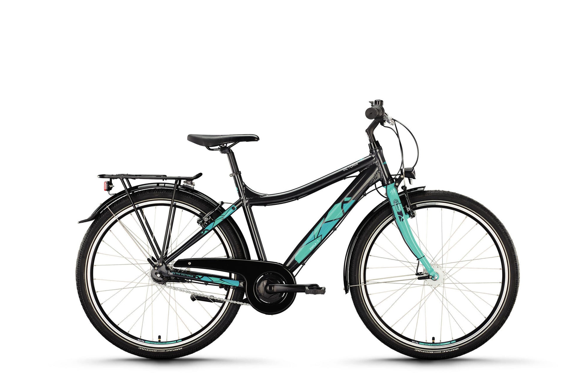 Victoria Jugendfahrrad Eqola 7 Mod. 24 Fahrrad vict.eqola 7 26 40 Durchm. 7sp platingrau