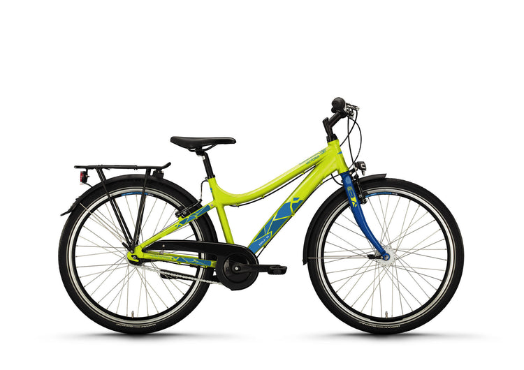 Victoria Jugendfahrrad Eqola 7 Mod. 24 Fahrrad vict.eqola 7 26 40 Durchm. 7 EL Limettengelb