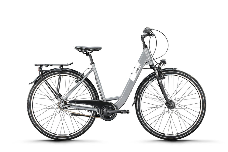 Victoria Trekkingrad Treqana 3 Mod. 24 Fahrrad Vict.Treqana 3 28 46 Wave 8sp Freilauf grau