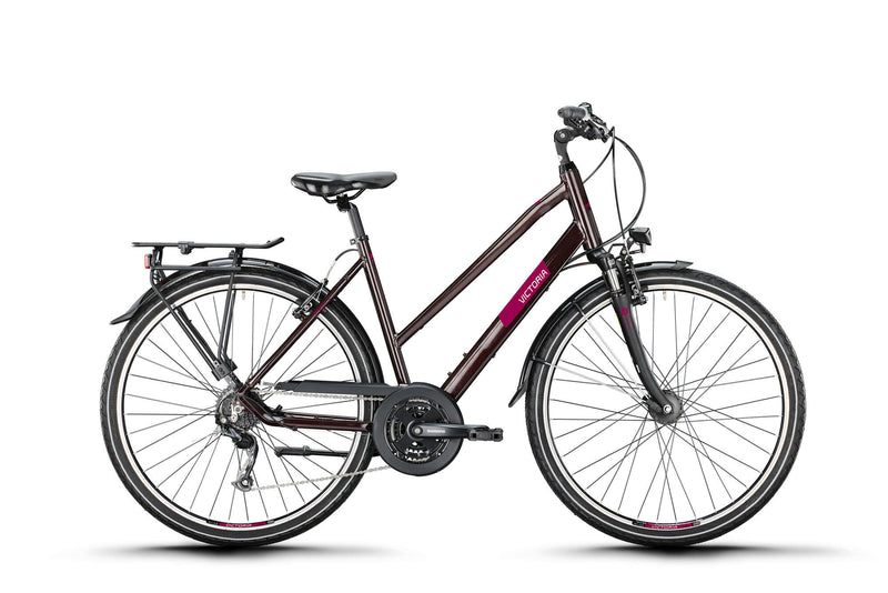 Victoria Trekkingrad Treqana 2 Mod. 24 Fahrrad vict.treqana 2 28 46 Stufen. 24 EL Rossobraun