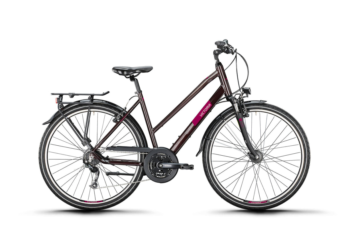 Victoria Trekking Bike Treqana 2 Mod. 24 Bike Vict.Treqana 2 28 51 Treppen. 24sp Rosso Brown