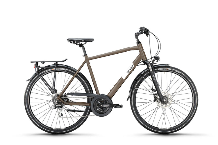 Victoria Trekkingrad Treqana 4 Mod. 24 Fahrrad vict.treqana 4 28 61 diam.24sp erdgrau