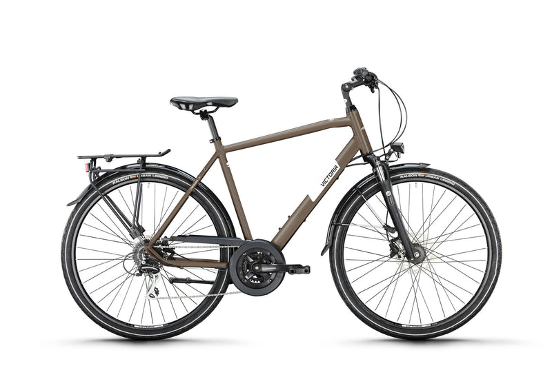 Victoria Trekkingrad Treqana 4 Mod. 24 Fahrrad vict.treqana 4 28 61 diam.24sp erdgrau