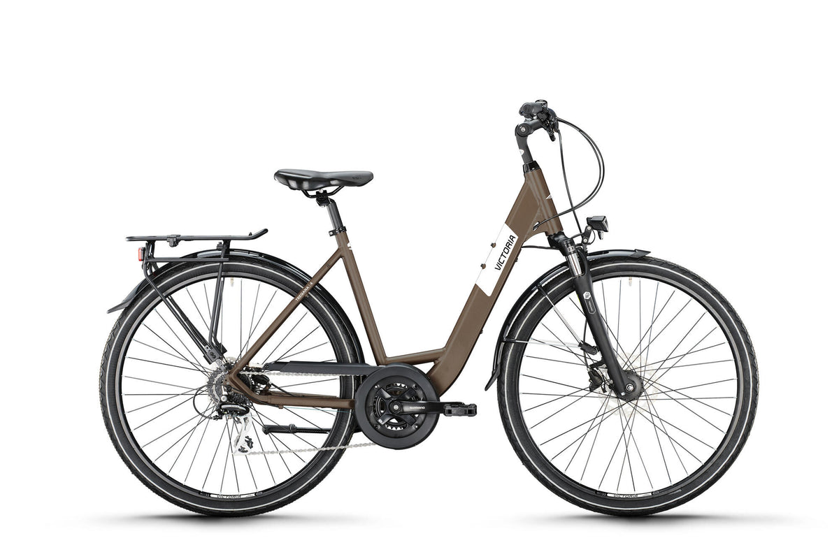 Victoria Trekkingrad Treqana 4 Mod. 24 Fahrrad Vict.Treqana 4 28 46 Wave 24SP Erdgrau