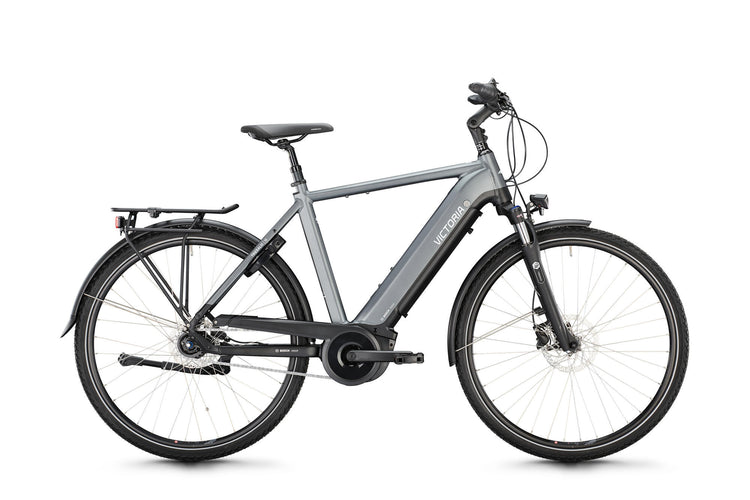 Victoria Electric Trekking Bike Tresalo 11 (#1) Ebike Vict. Tresalo 11 28 60 7sp FH Grau