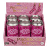 Aus heiterem Himmel Prosecco-Socken in einer Dose