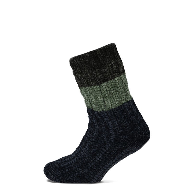 Homesocks Basset Chenille Farbblock-Sortiment, 30 Paar